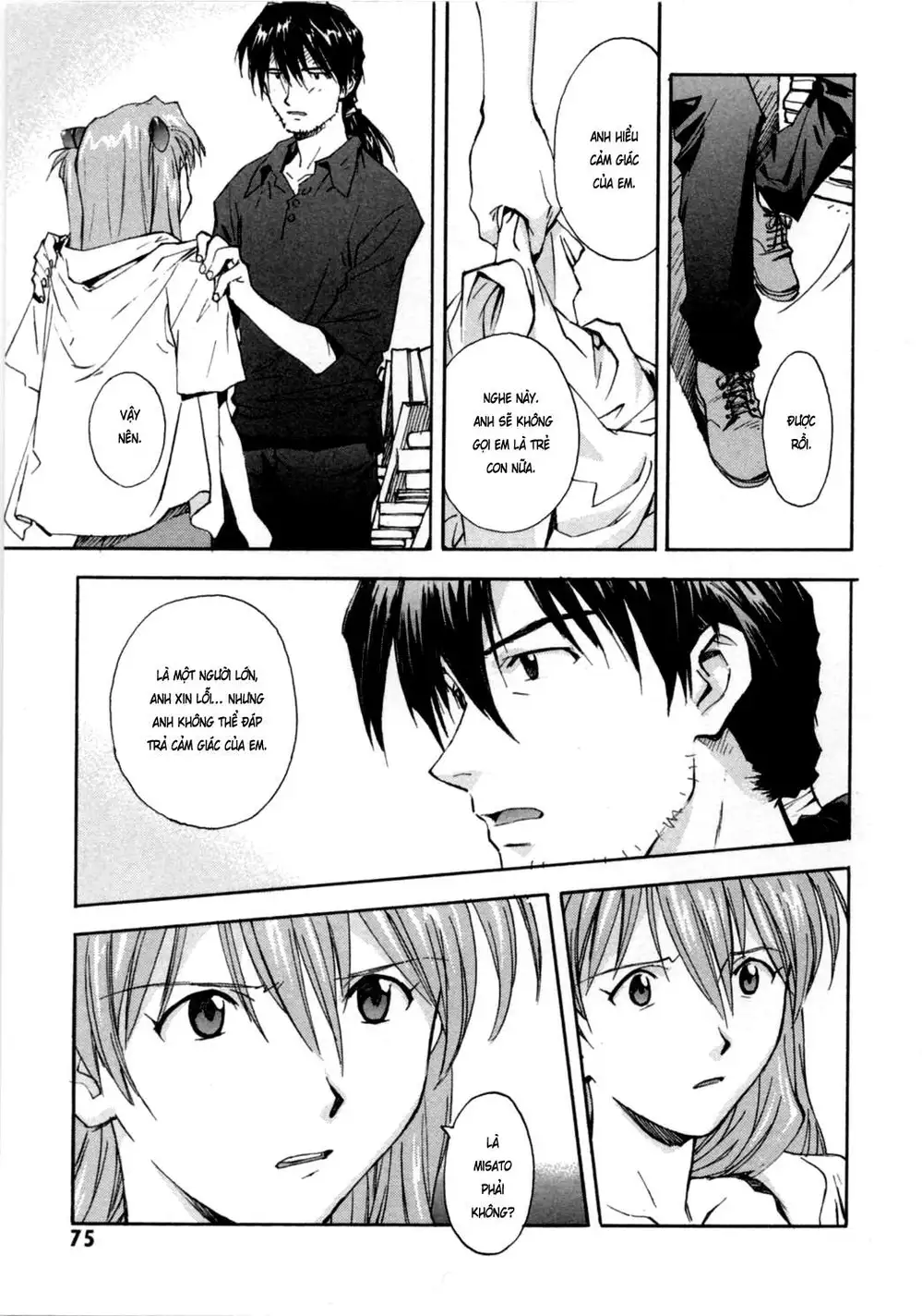 Truyện Tranh Đặc Nhiệm Không Gian - Shin Seiki Evangelion trang 11