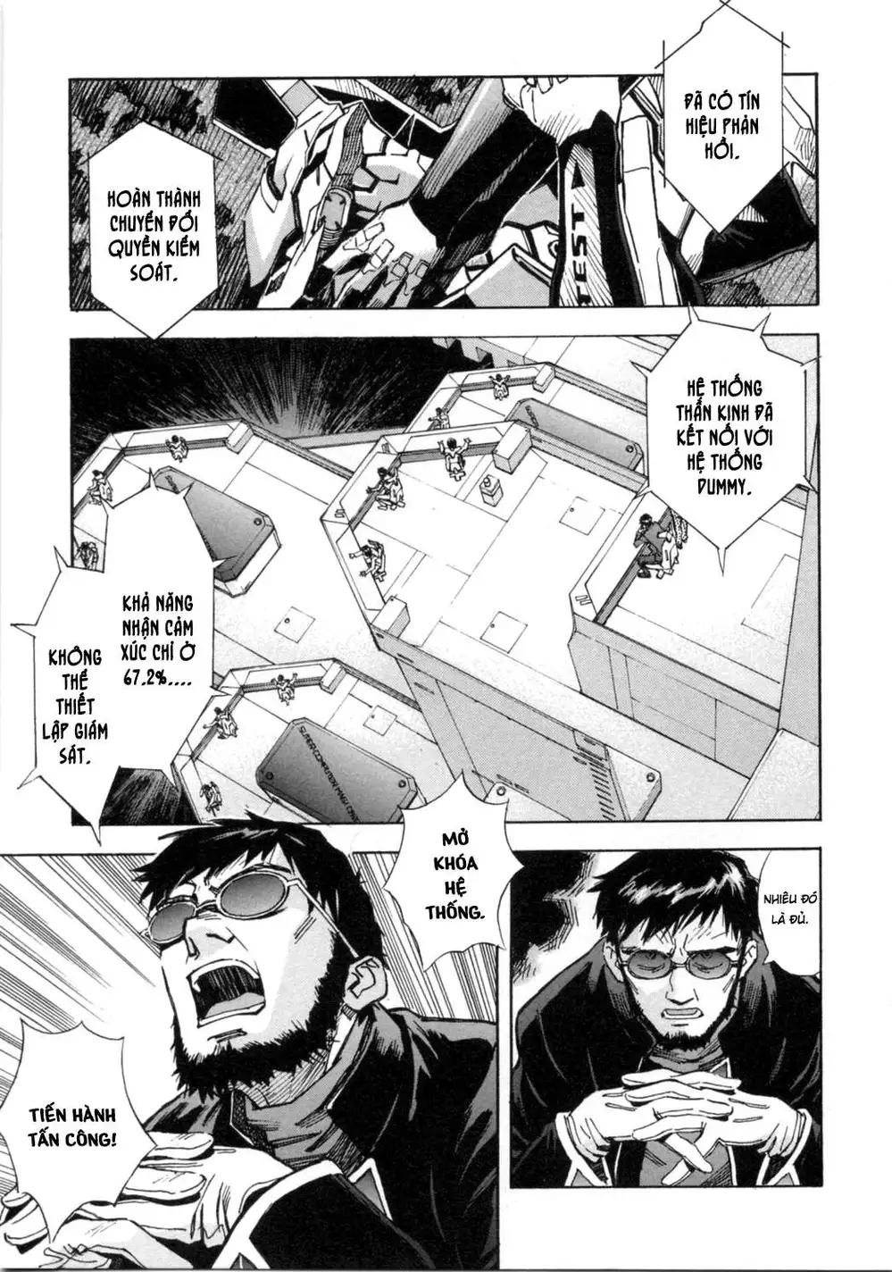 Truyện Tranh Đặc Nhiệm Không Gian - Shin Seiki Evangelion trang 11