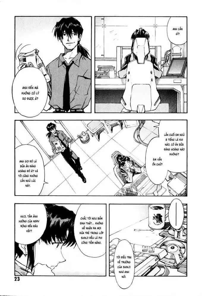 Truyện Tranh Đặc Nhiệm Không Gian - Shin Seiki Evangelion trang 11