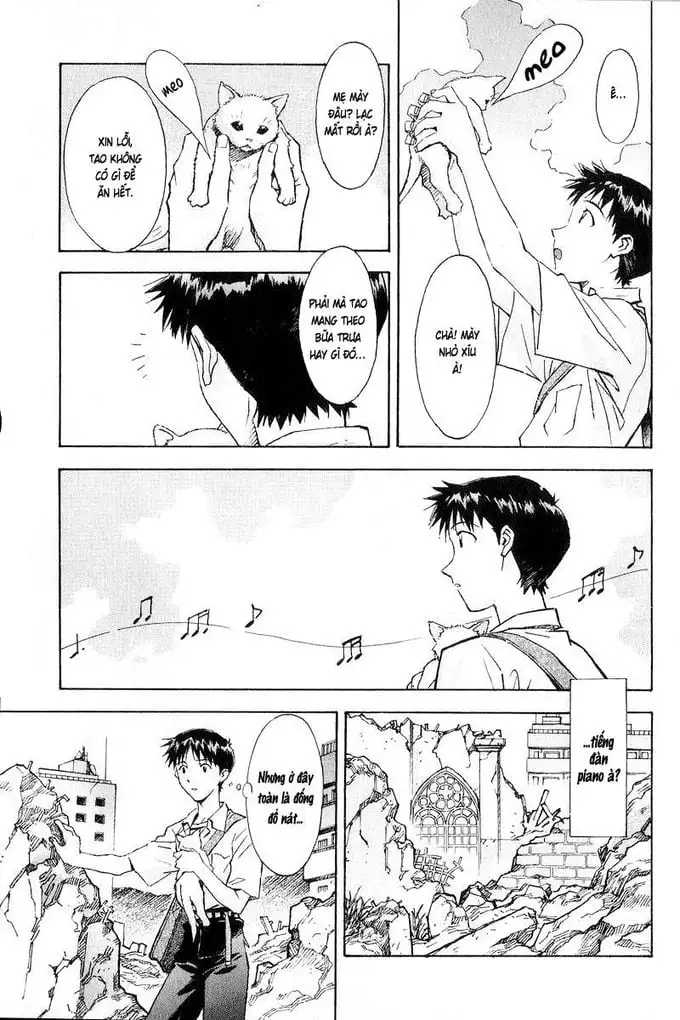 Truyện Tranh Đặc Nhiệm Không Gian - Shin Seiki Evangelion trang 11