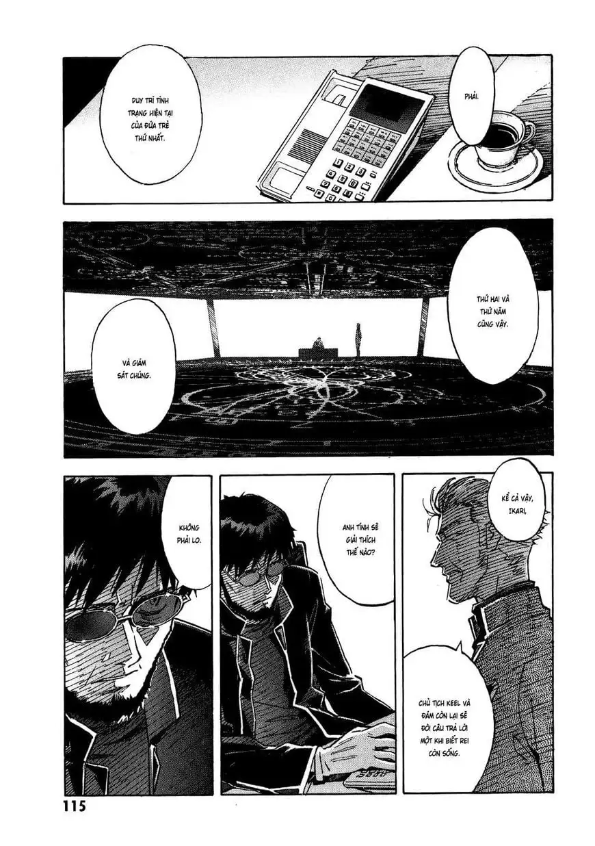Truyện Tranh Đặc Nhiệm Không Gian - Shin Seiki Evangelion trang 11