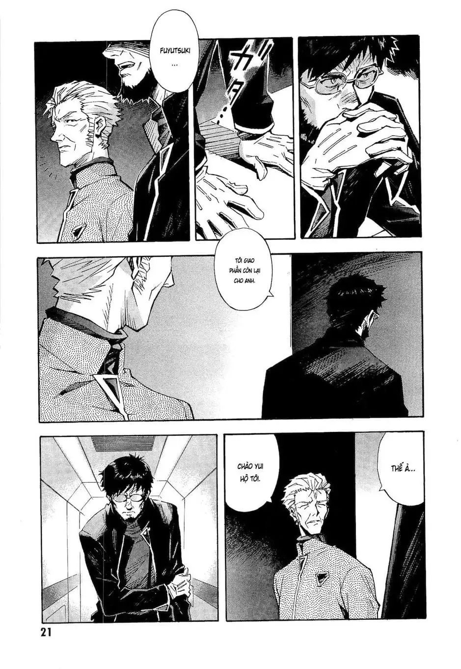 Truyện Tranh Đặc Nhiệm Không Gian - Shin Seiki Evangelion trang 11