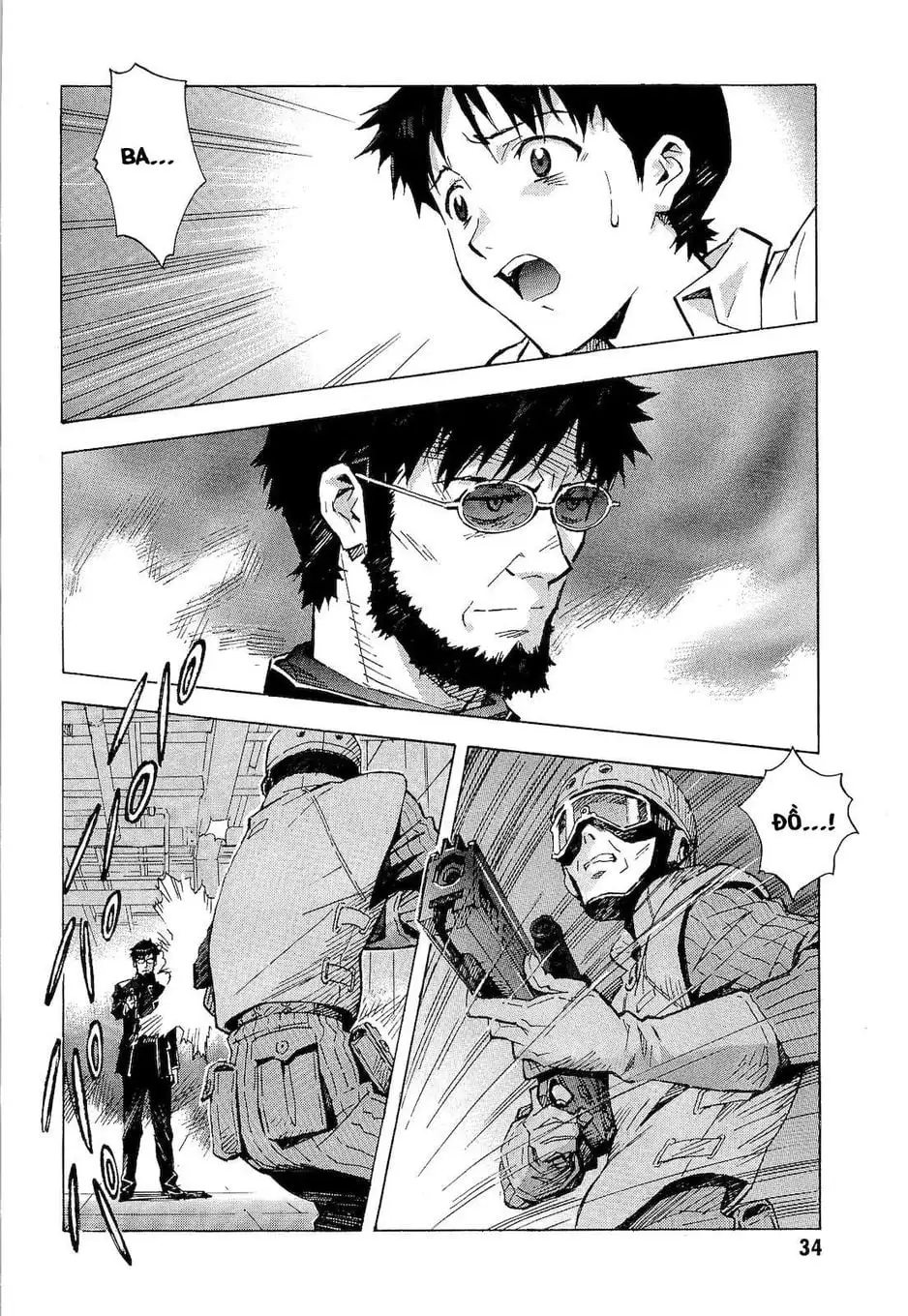 Truyện Tranh Đặc Nhiệm Không Gian - Shin Seiki Evangelion trang 11
