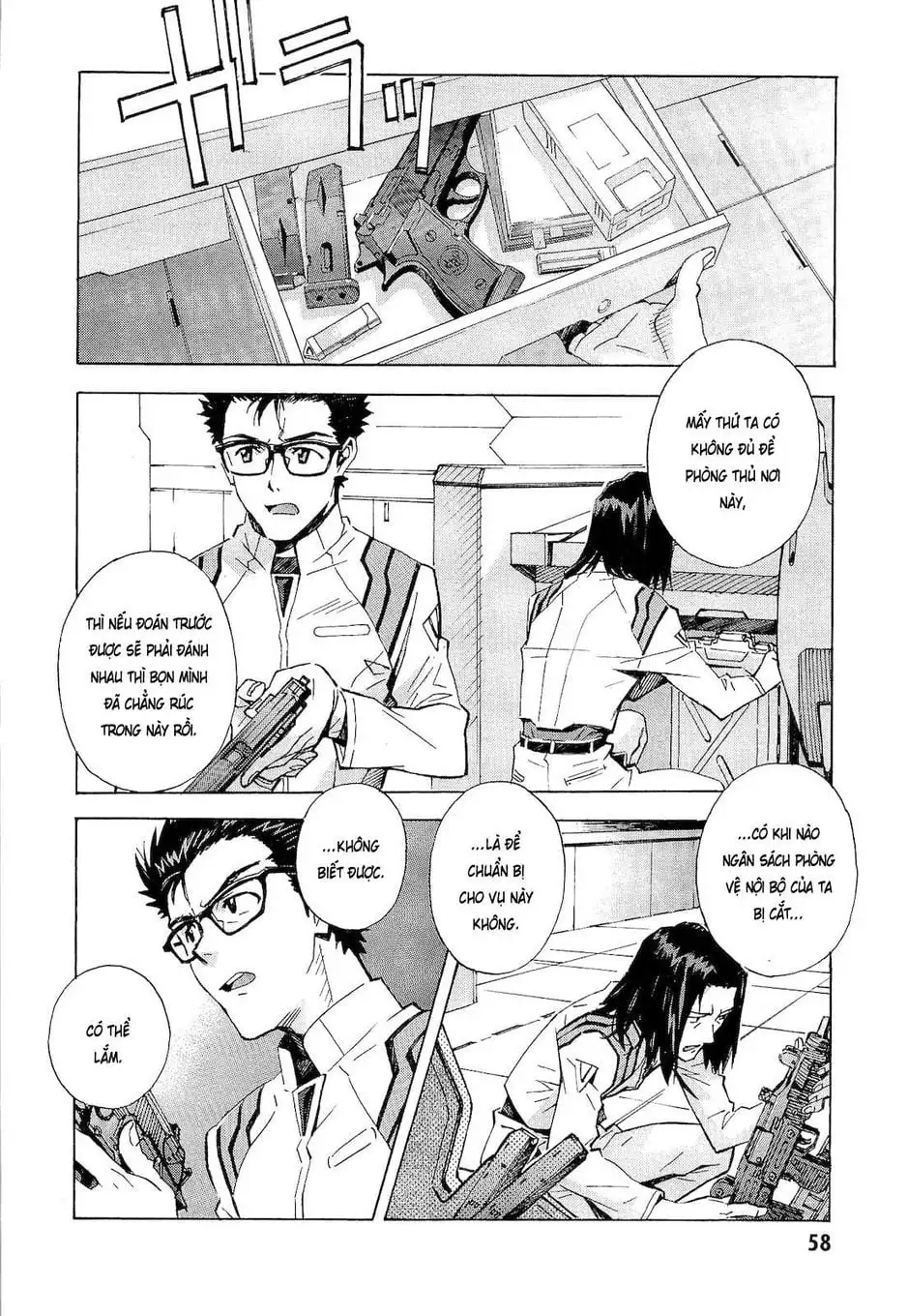 Truyện Tranh Đặc Nhiệm Không Gian - Shin Seiki Evangelion trang 11