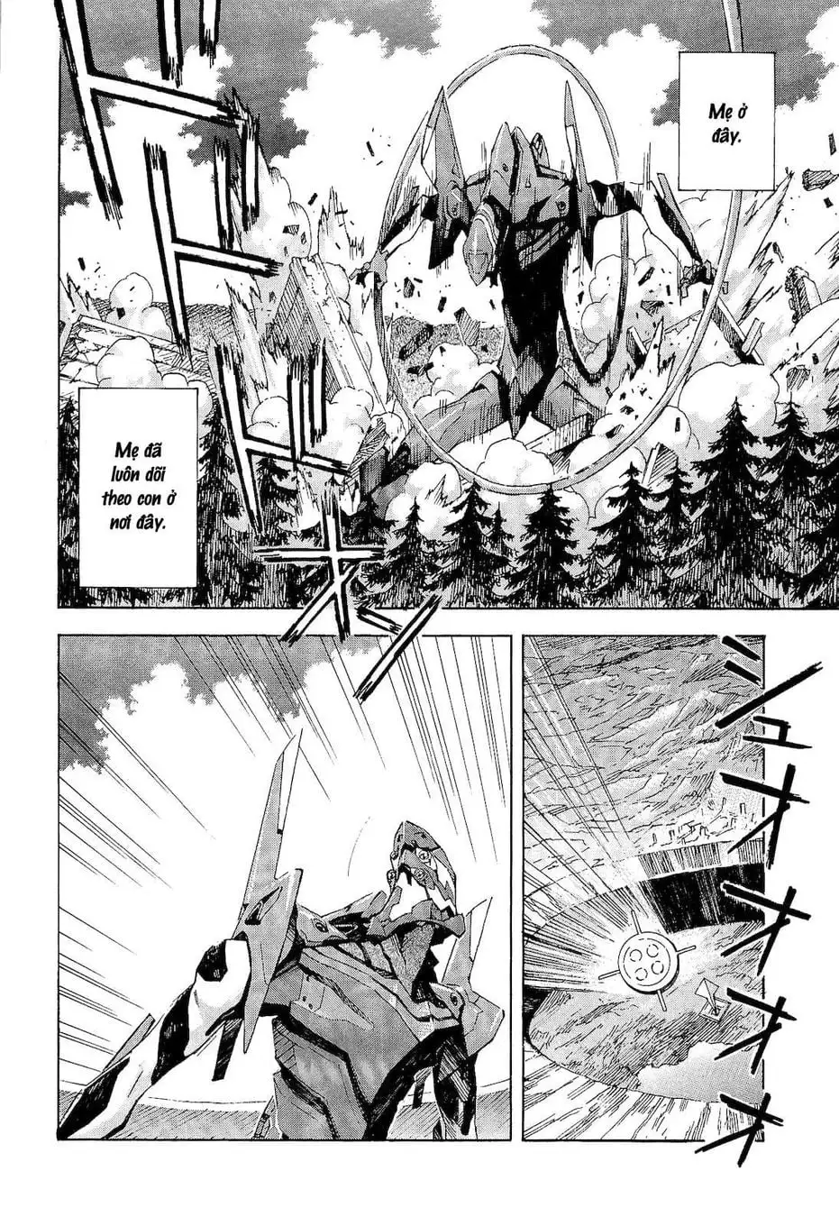 Truyện Tranh Đặc Nhiệm Không Gian - Shin Seiki Evangelion trang 11