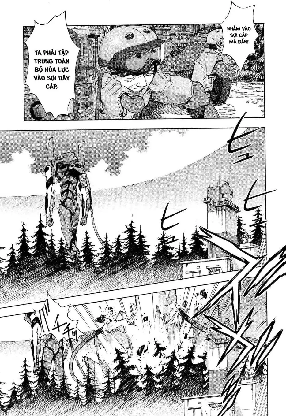 Truyện Tranh Đặc Nhiệm Không Gian - Shin Seiki Evangelion trang 11