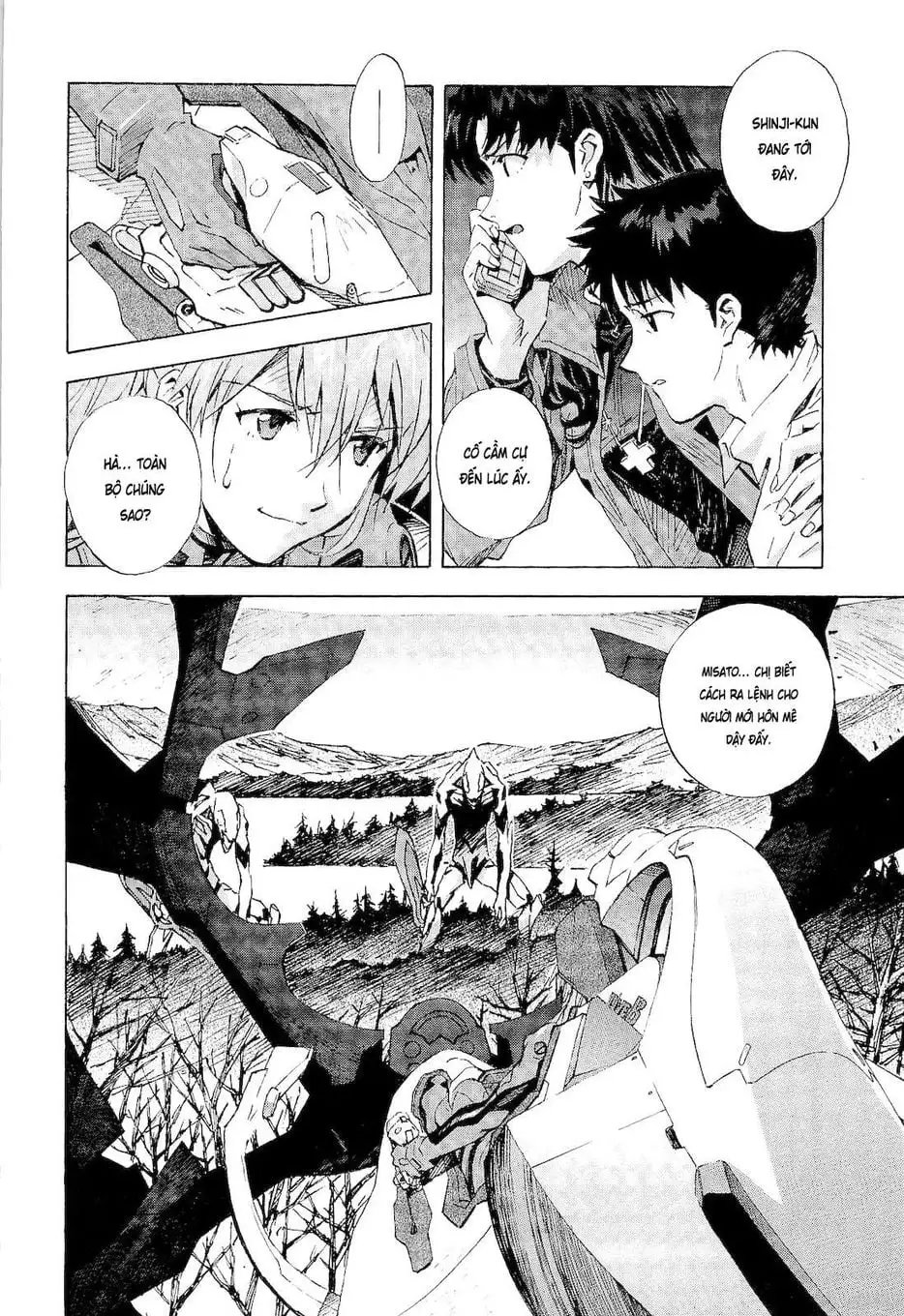 Truyện Tranh Đặc Nhiệm Không Gian - Shin Seiki Evangelion trang 11
