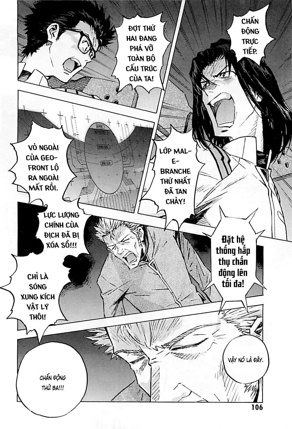 Truyện Tranh Đặc Nhiệm Không Gian - Shin Seiki Evangelion trang 11