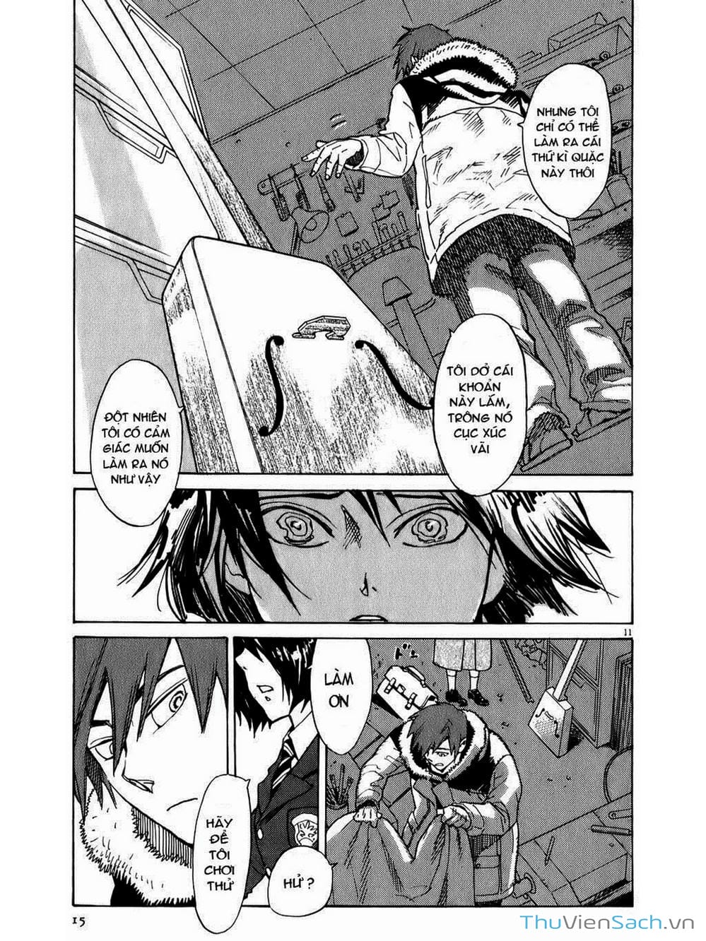 Truyện Tranh Đóng Cửa Lại - Shut Hell trang 8