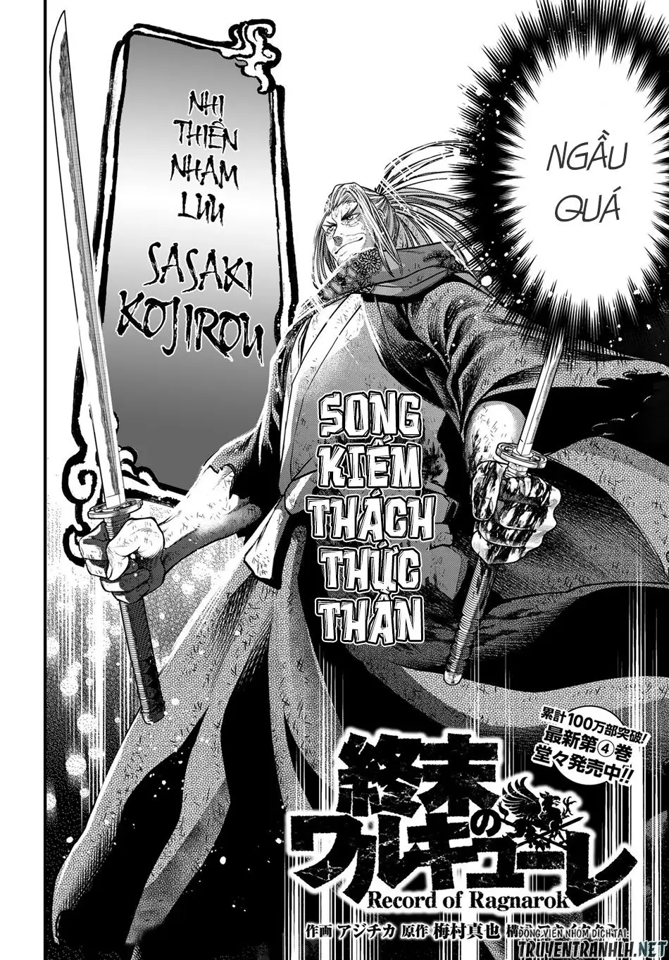 Truyện Tranh Cuộc Chiến Các Vị Thần - Shuumatsu No Valkyrie trang 6
