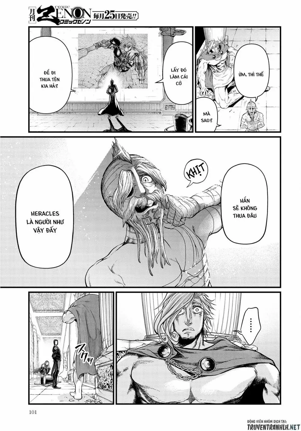 Truyện Tranh Cuộc Chiến Các Vị Thần - Shuumatsu No Valkyrie trang 6