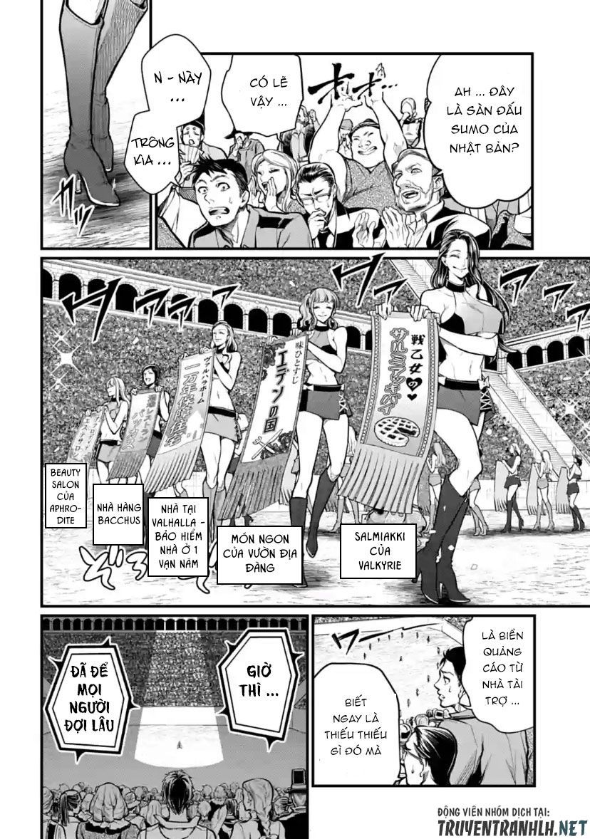 Truyện Tranh Cuộc Chiến Các Vị Thần - Shuumatsu No Valkyrie trang 6