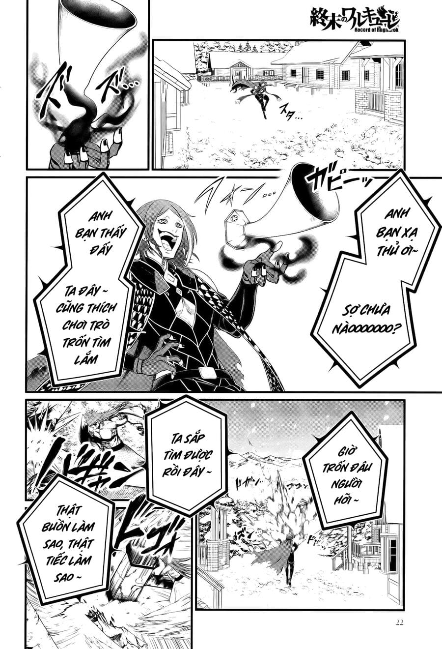 Truyện Tranh Cuộc Chiến Các Vị Thần - Shuumatsu No Valkyrie trang 6