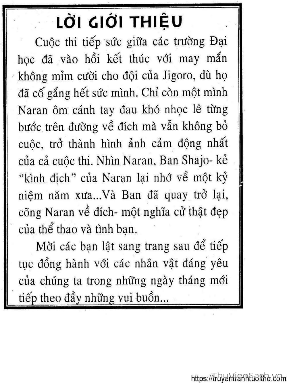 Truyện Tranh Siêu Sao Đường Dài trang 2