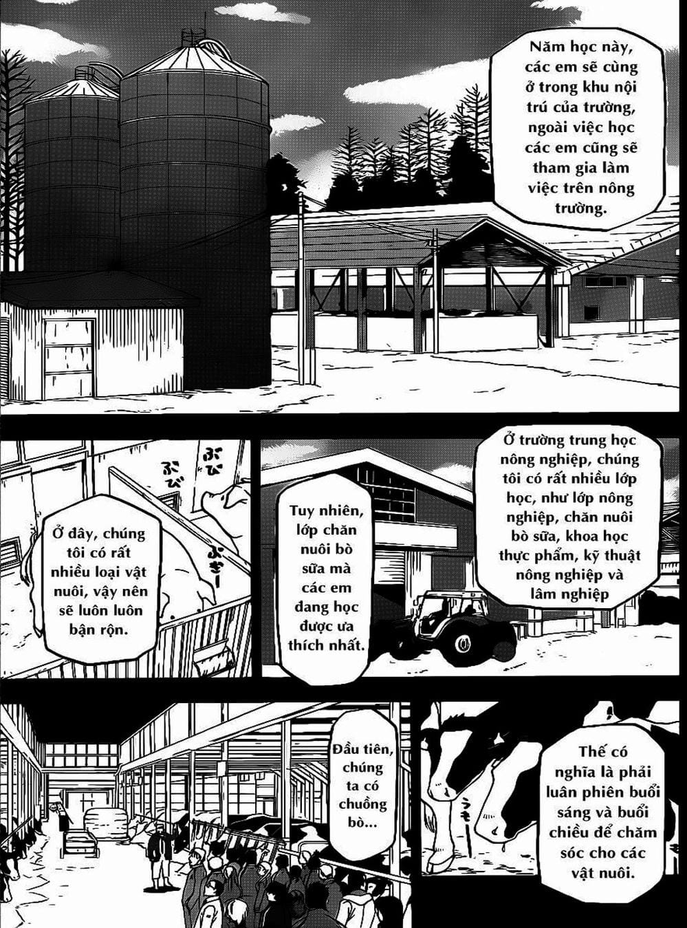 Truyện Tranh Chiếc Muỗng Bạc - Silver Spoon trang 4