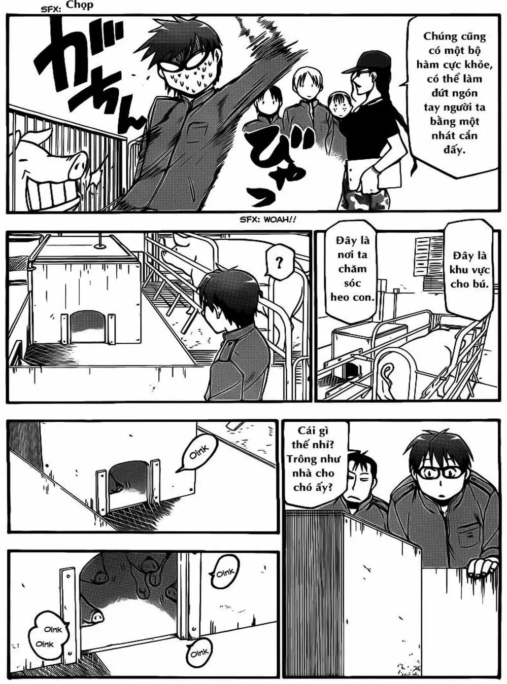 Truyện Tranh Chiếc Muỗng Bạc - Silver Spoon trang 4