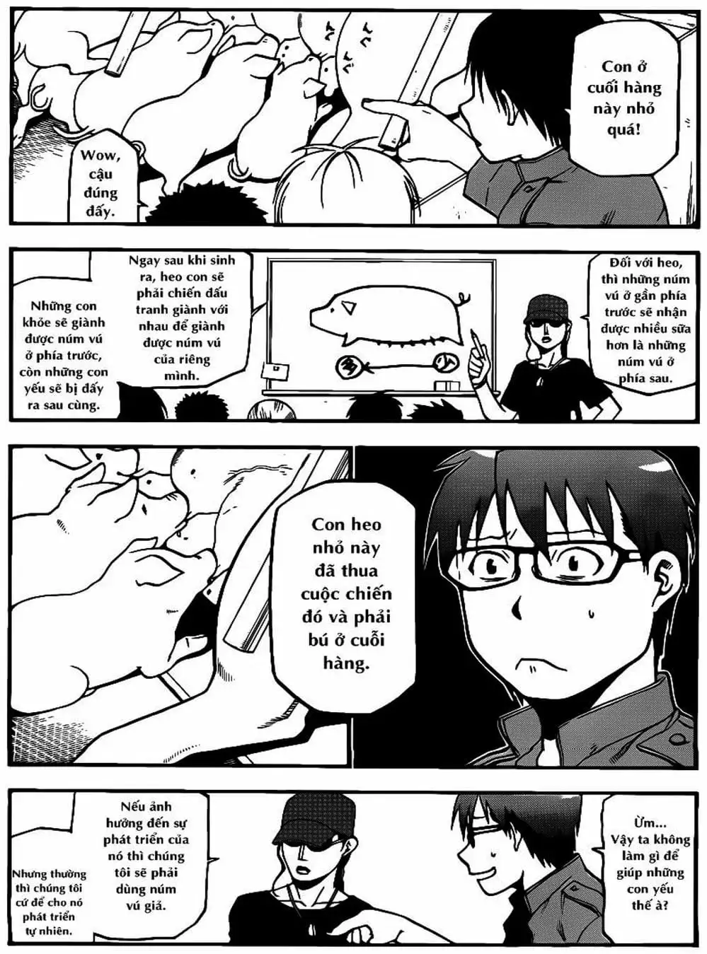 Truyện Tranh Chiếc Muỗng Bạc - Silver Spoon trang 4