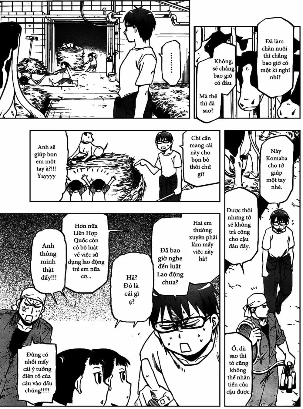 Truyện Tranh Chiếc Muỗng Bạc - Silver Spoon trang 4