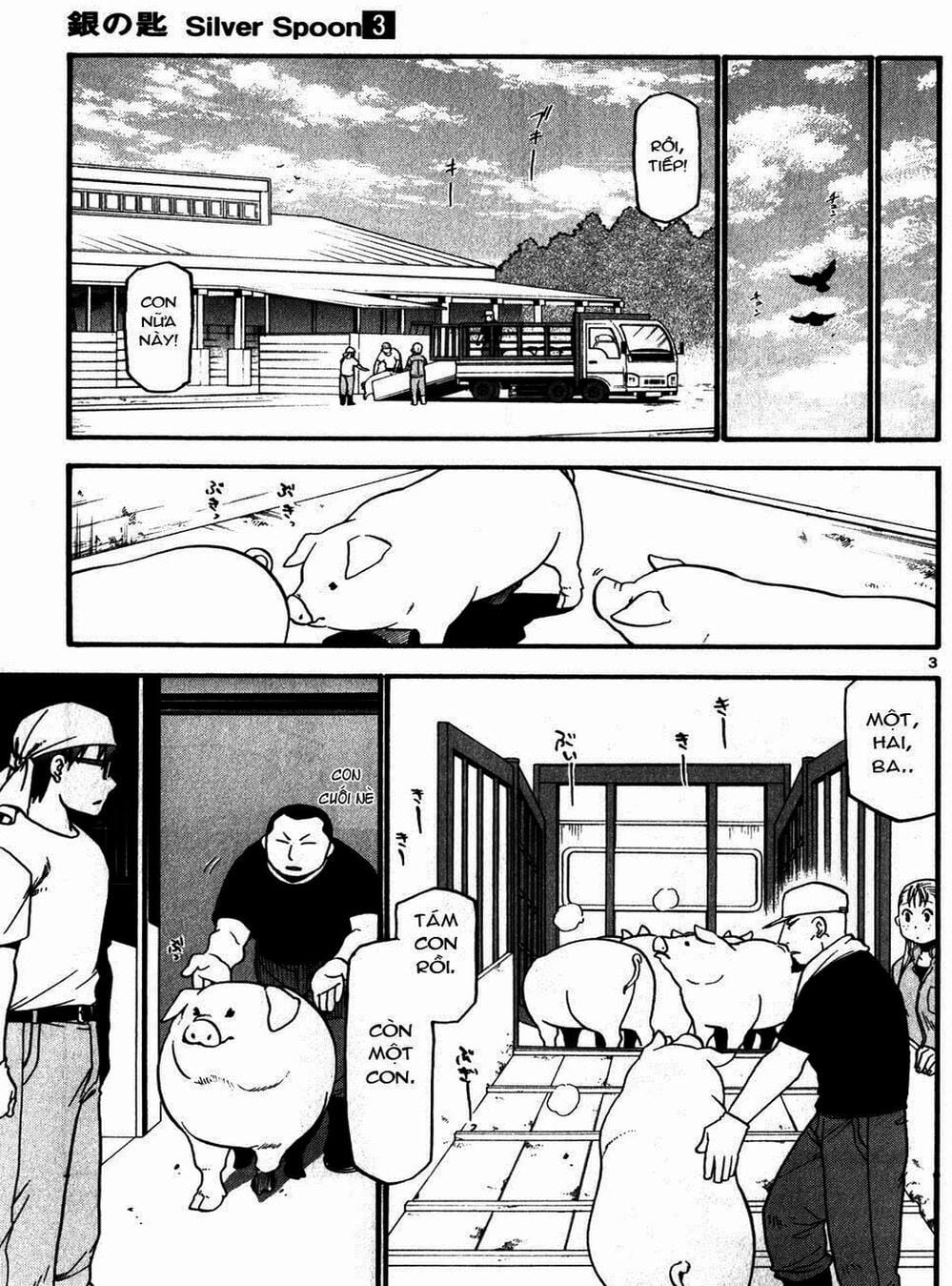 Truyện Tranh Chiếc Muỗng Bạc - Silver Spoon trang 4