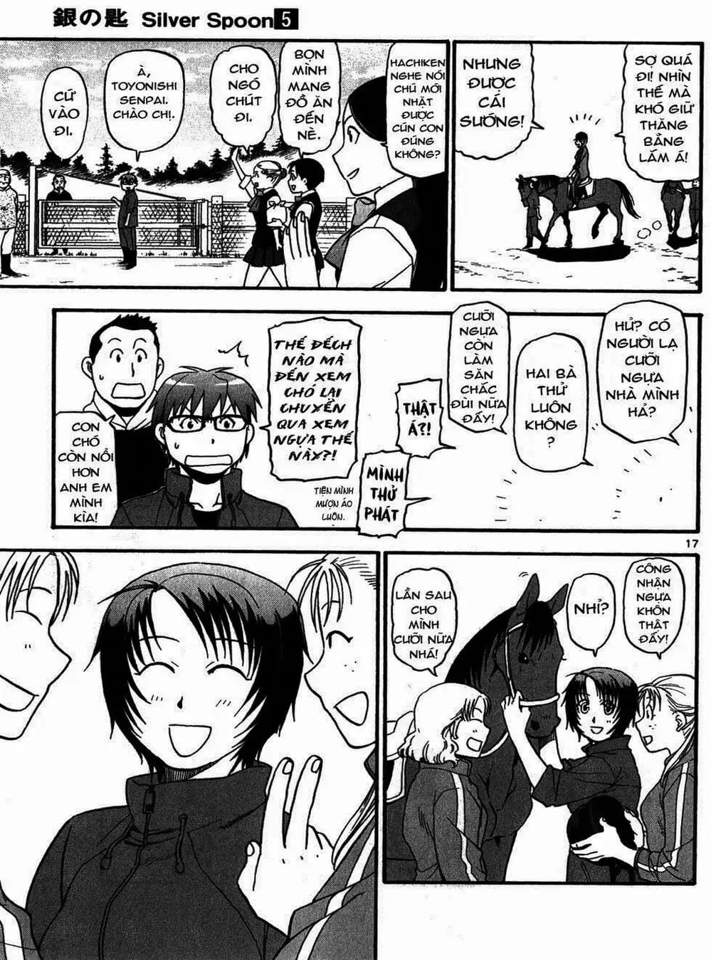 Truyện Tranh Chiếc Muỗng Bạc - Silver Spoon trang 4
