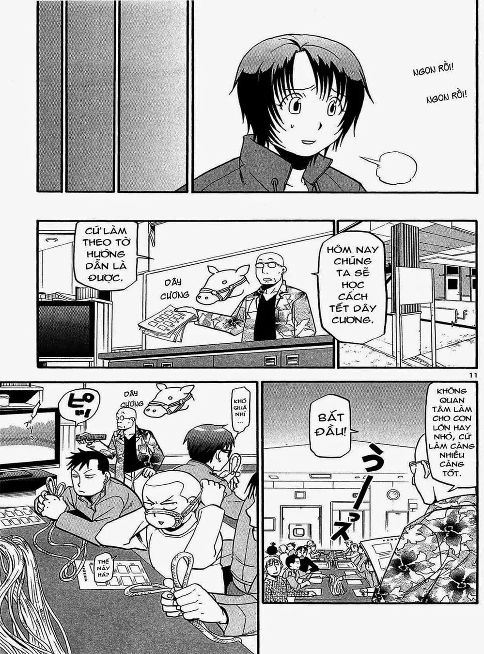 Truyện Tranh Chiếc Muỗng Bạc - Silver Spoon trang 4