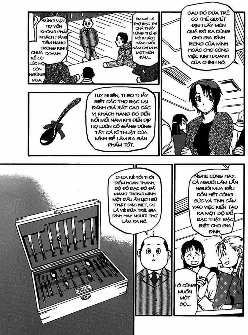 Truyện Tranh Chiếc Muỗng Bạc - Silver Spoon trang 4