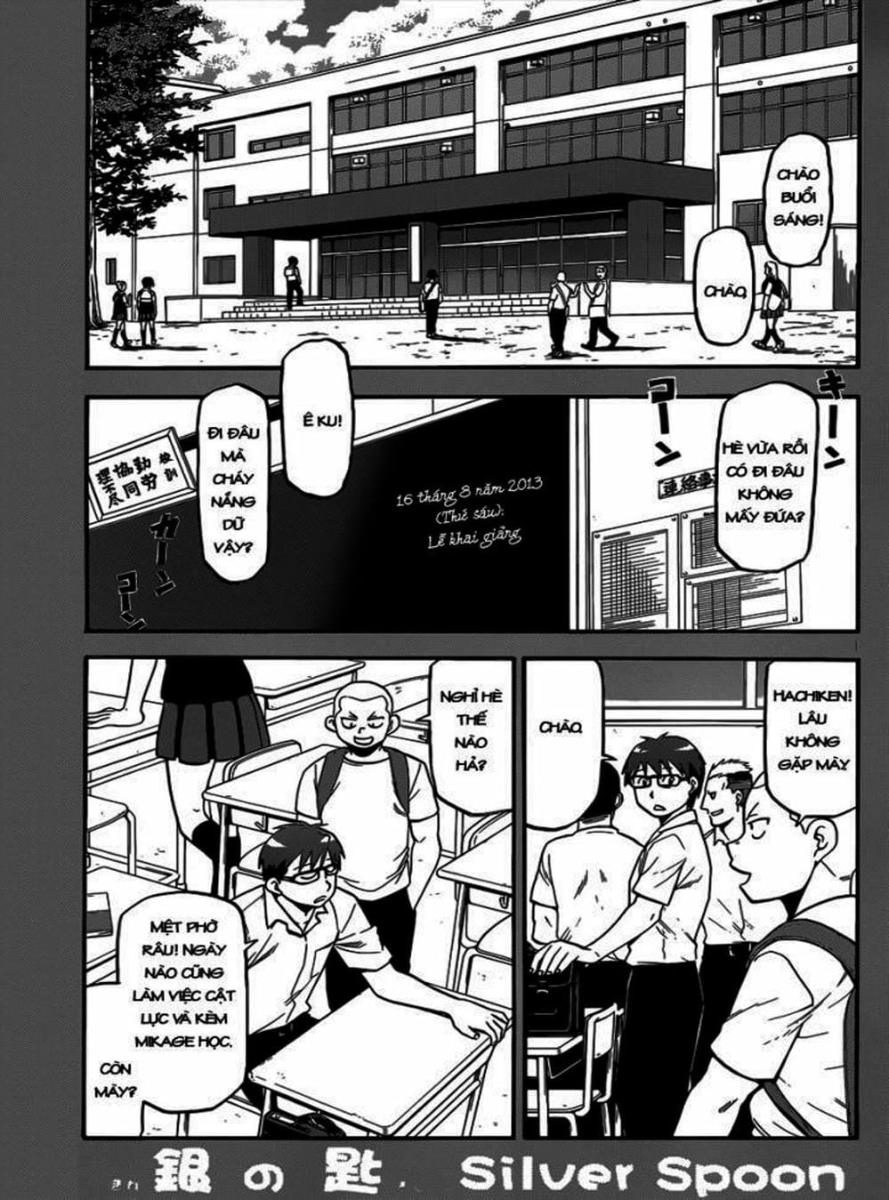 Truyện Tranh Chiếc Muỗng Bạc - Silver Spoon trang 4