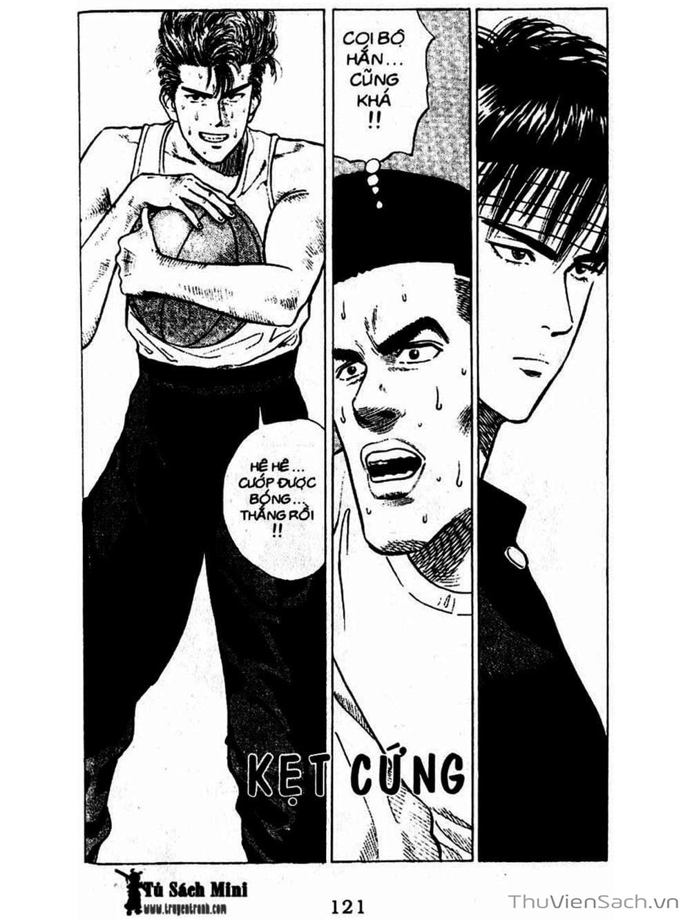 Truyện Tranh Cao Thủ Bóng Rổ - Slam Dunk trang 114