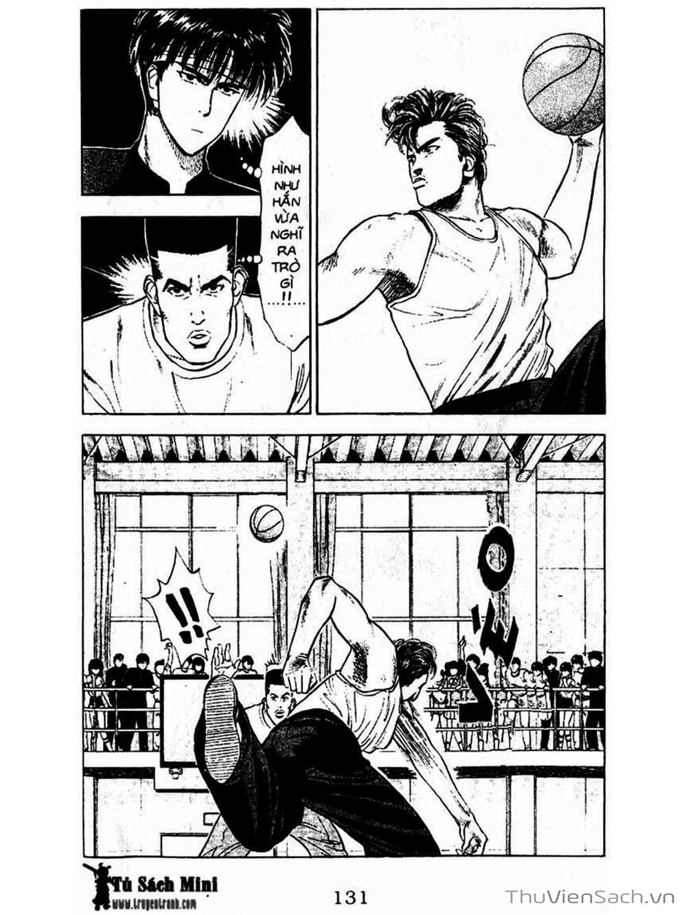 Truyện Tranh Cao Thủ Bóng Rổ - Slam Dunk trang 124