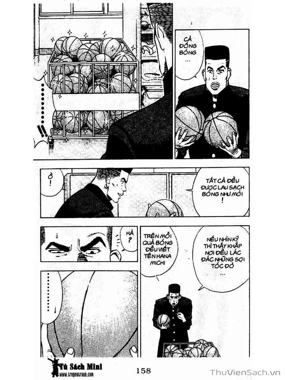 Truyện Tranh Cao Thủ Bóng Rổ - Slam Dunk trang 151