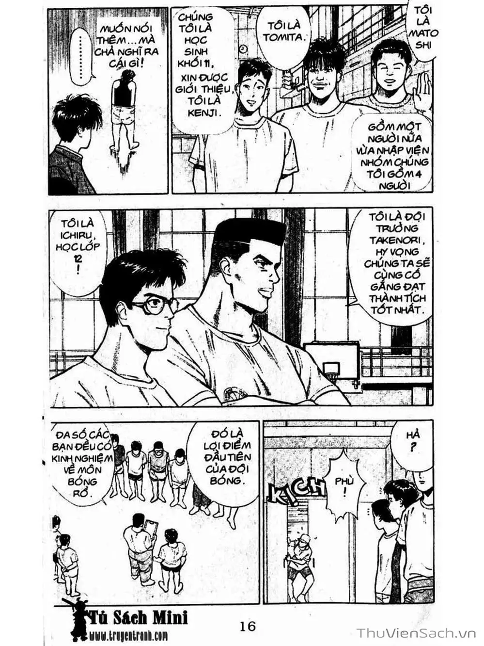 Truyện Tranh Cao Thủ Bóng Rổ - Slam Dunk trang 6