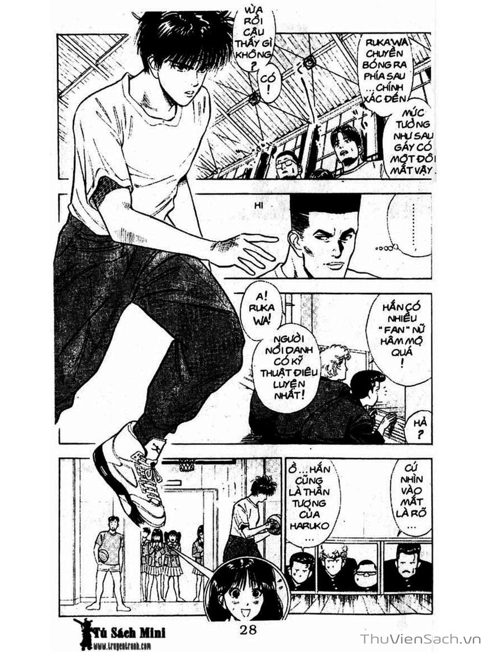 Truyện Tranh Cao Thủ Bóng Rổ - Slam Dunk trang 182