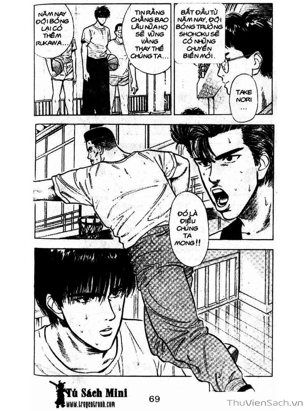 Truyện Tranh Cao Thủ Bóng Rổ - Slam Dunk trang 221