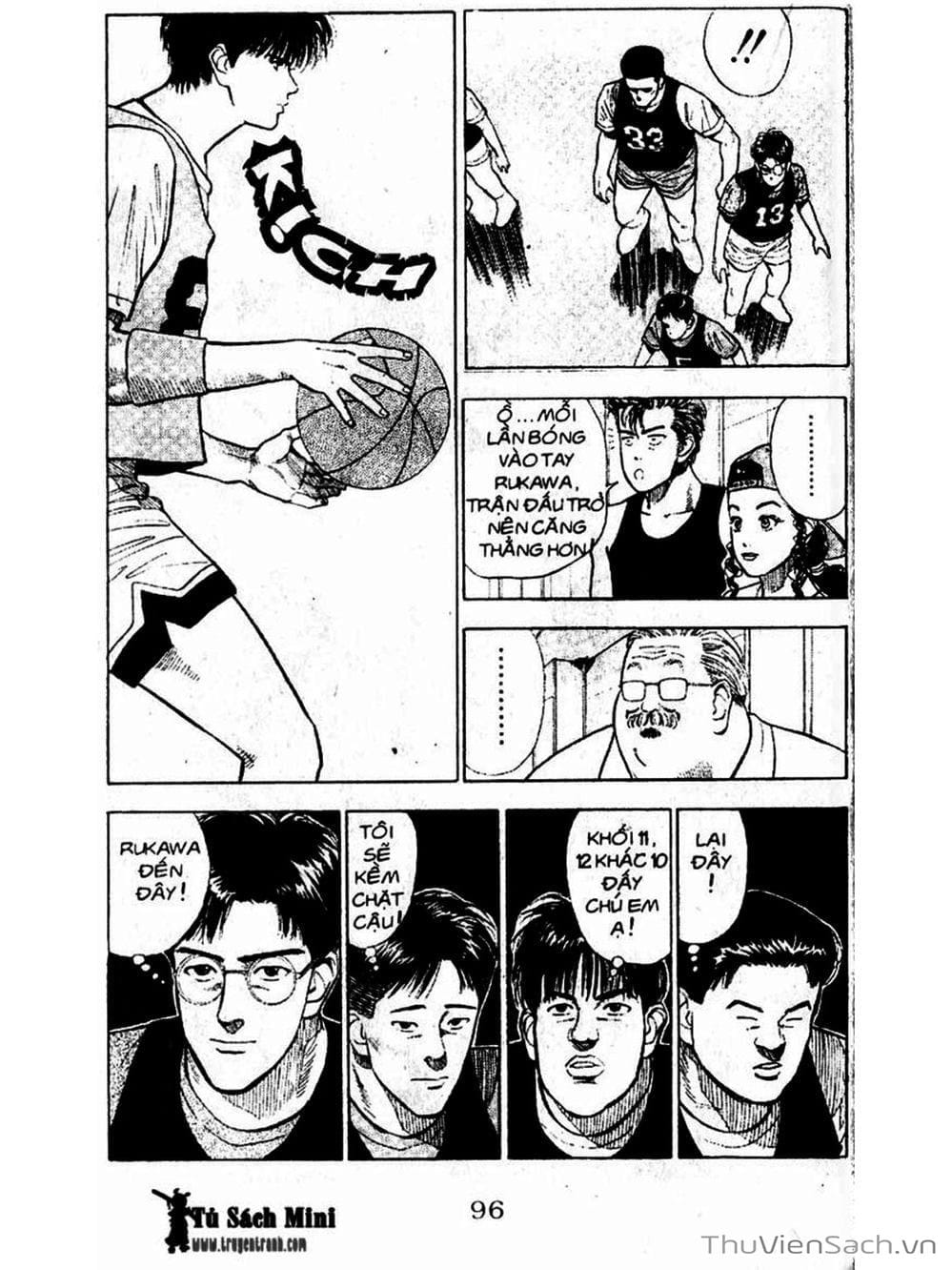 Truyện Tranh Cao Thủ Bóng Rổ - Slam Dunk trang 247