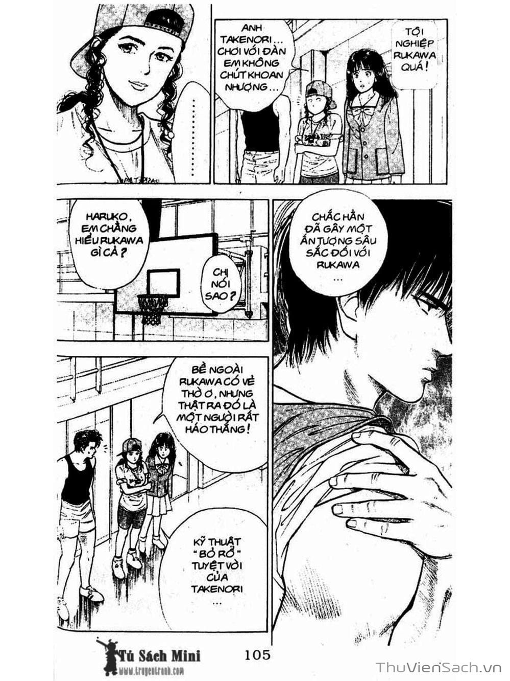 Truyện Tranh Cao Thủ Bóng Rổ - Slam Dunk trang 256