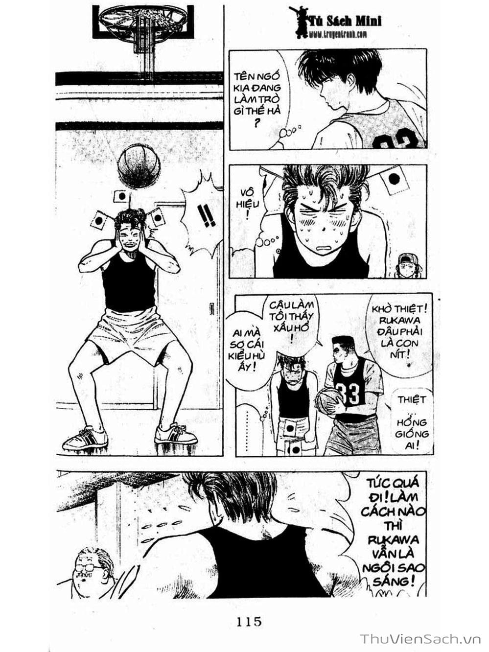 Truyện Tranh Cao Thủ Bóng Rổ - Slam Dunk trang 265