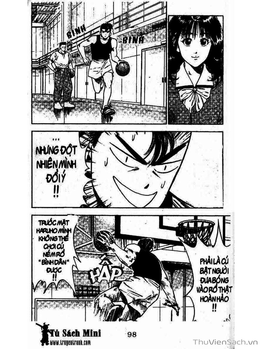 Truyện Tranh Cao Thủ Bóng Rổ - Slam Dunk trang 408