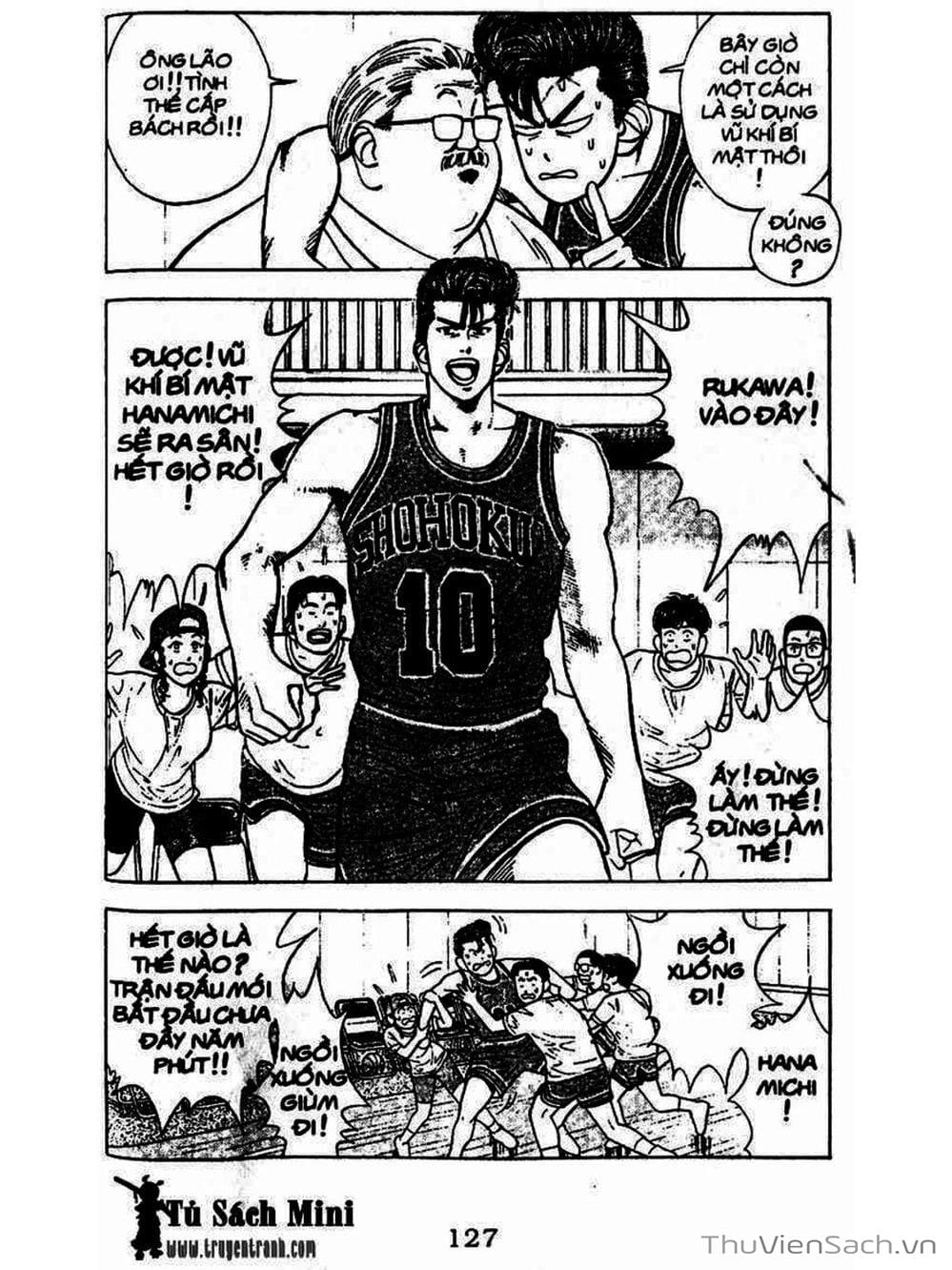 Truyện Tranh Cao Thủ Bóng Rổ - Slam Dunk trang 590