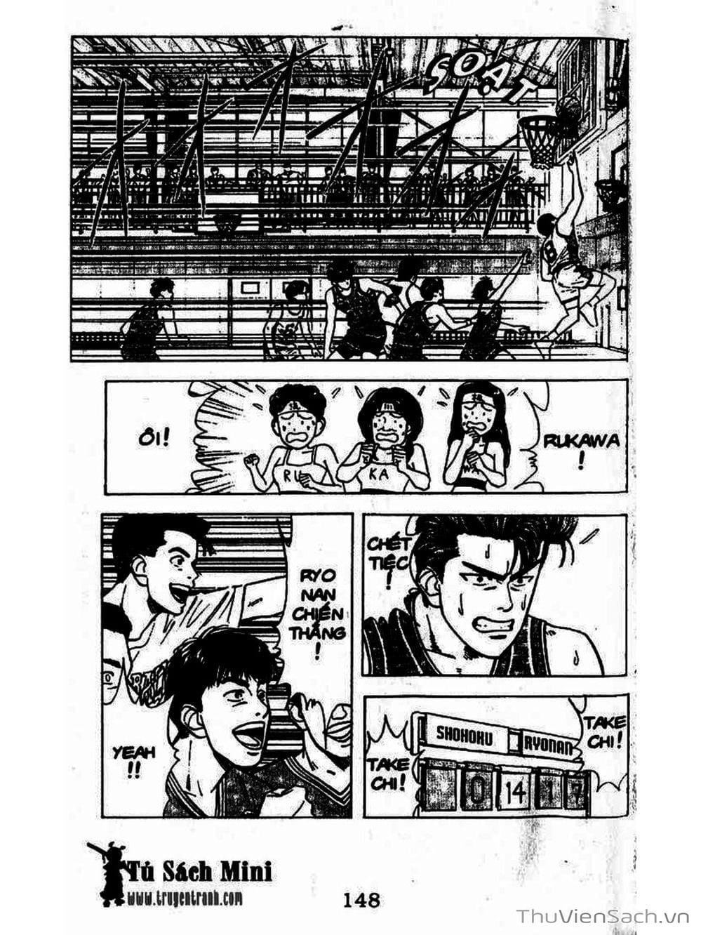 Truyện Tranh Cao Thủ Bóng Rổ - Slam Dunk trang 610