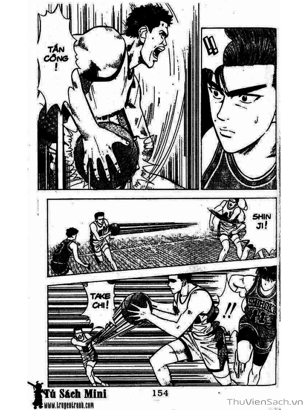 Truyện Tranh Cao Thủ Bóng Rổ - Slam Dunk trang 616