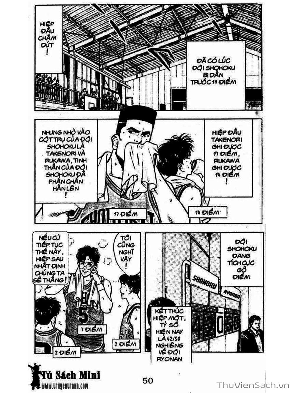 Truyện Tranh Cao Thủ Bóng Rổ - Slam Dunk trang 671