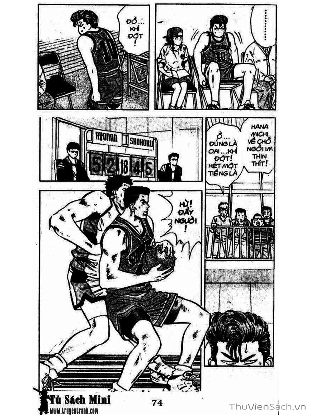 Truyện Tranh Cao Thủ Bóng Rổ - Slam Dunk trang 694