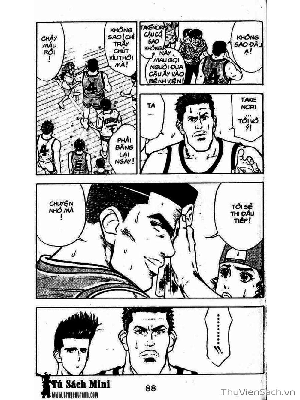 Truyện Tranh Cao Thủ Bóng Rổ - Slam Dunk trang 708