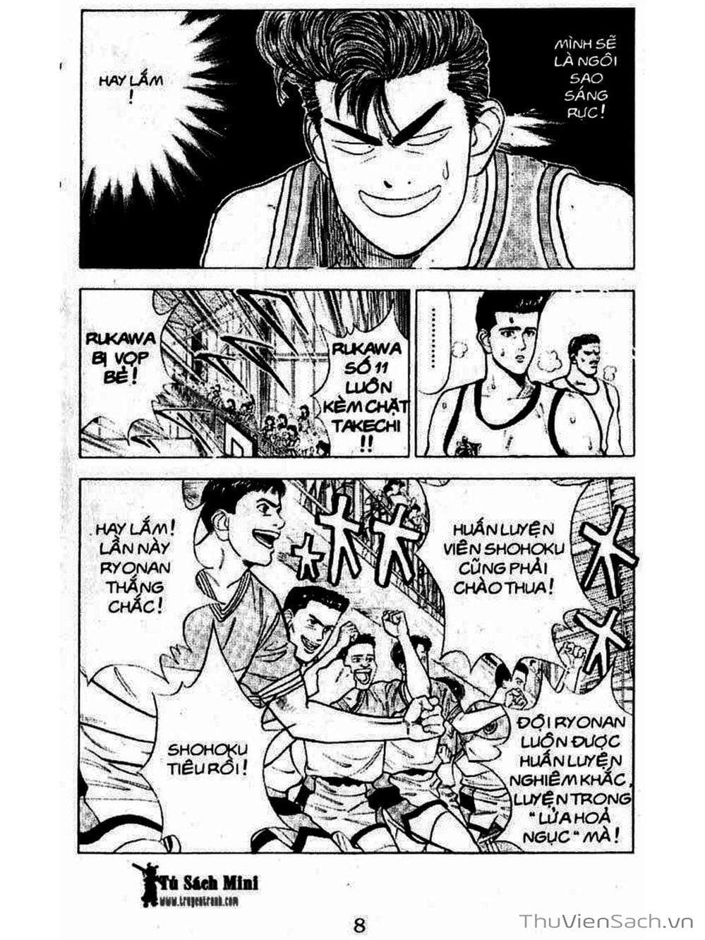 Truyện Tranh Cao Thủ Bóng Rổ - Slam Dunk trang 783