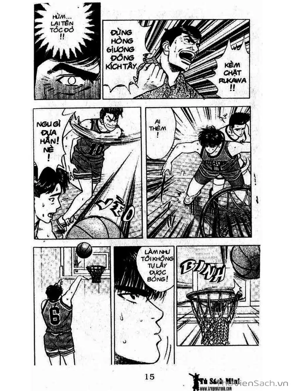 Truyện Tranh Cao Thủ Bóng Rổ - Slam Dunk trang 6