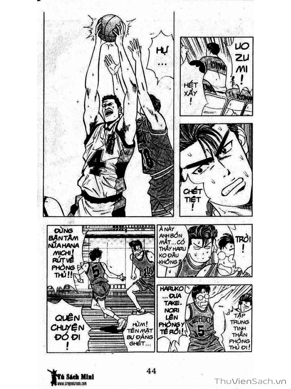 Truyện Tranh Cao Thủ Bóng Rổ - Slam Dunk trang 818