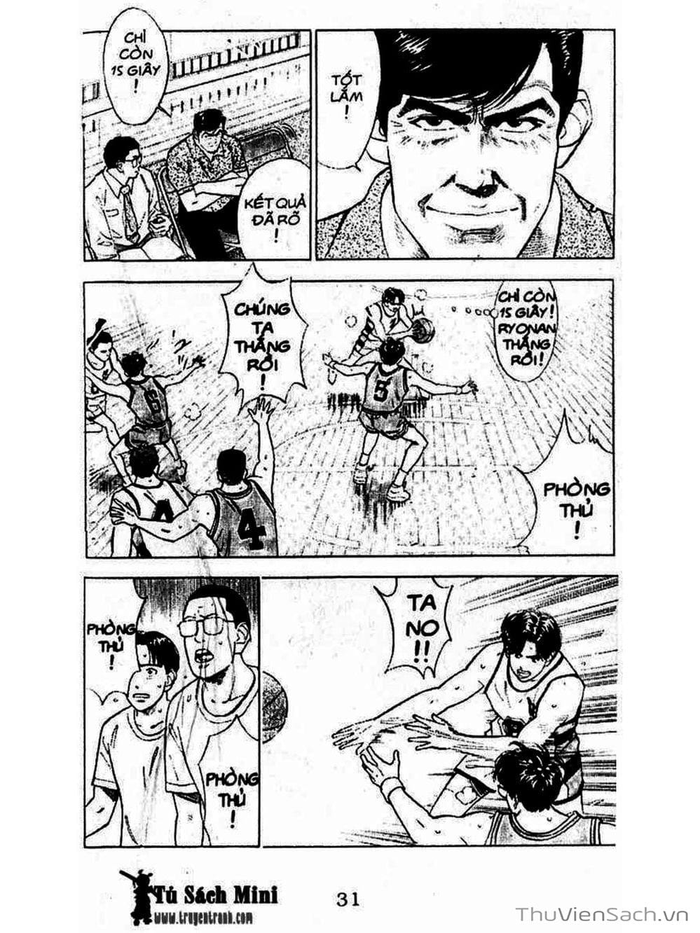 Truyện Tranh Cao Thủ Bóng Rổ - Slam Dunk trang 957