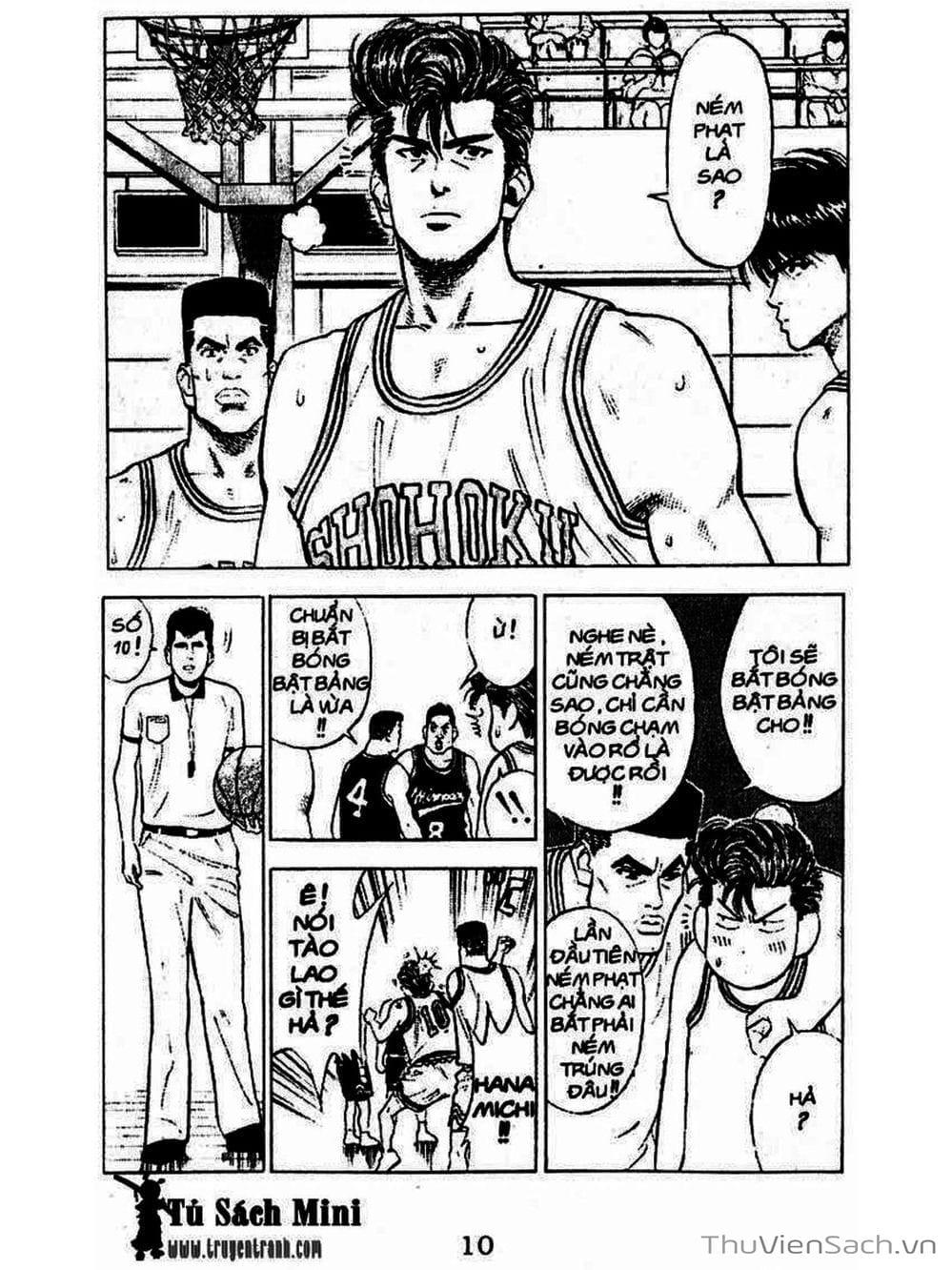 Truyện Tranh Cao Thủ Bóng Rổ - Slam Dunk trang 6