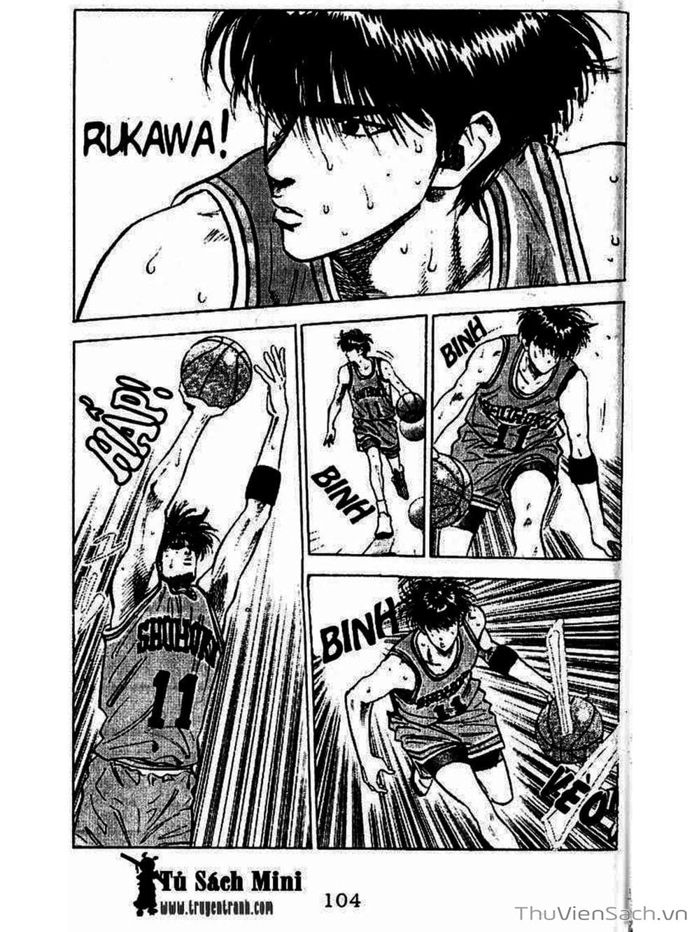 Truyện Tranh Cao Thủ Bóng Rổ - Slam Dunk trang 1617