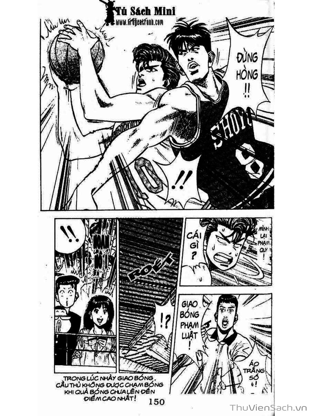 Truyện Tranh Cao Thủ Bóng Rổ - Slam Dunk trang 1661